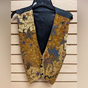 KENAR AMAZING BEADED MEN VEST SIZE MEDIUM